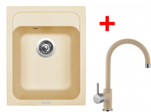 Sinks CLASSIC 400 Sahara+VITALIA GR  